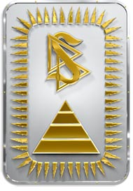 הלוגו של Religious Technology Center - הסמלים של סיינטולוגיה ודיאנטיקה